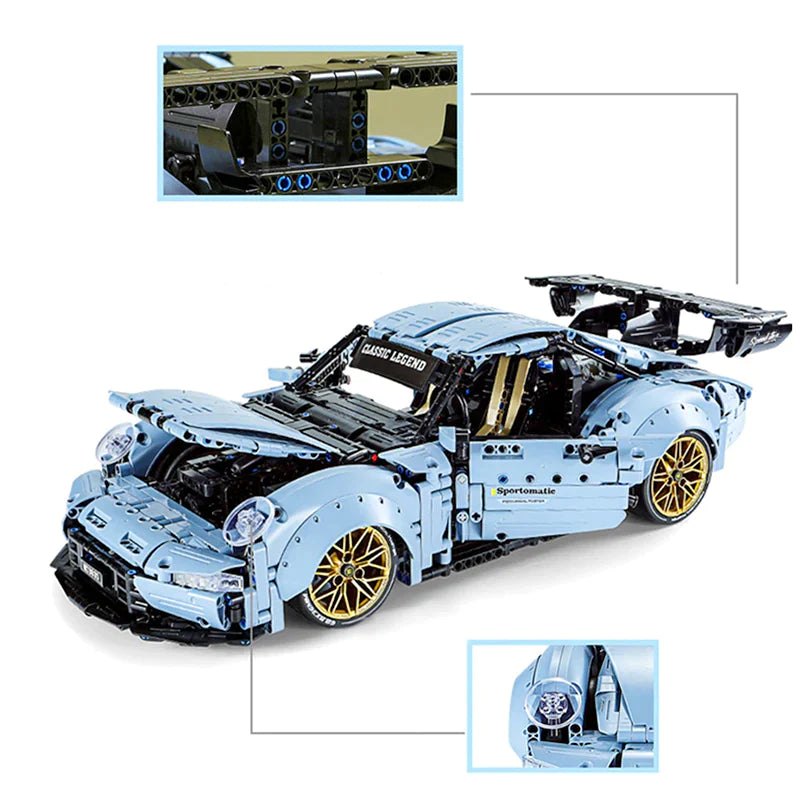 Porsche blue / 2258PCS