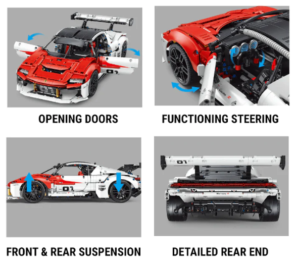 GT Race Car / 2458PCS